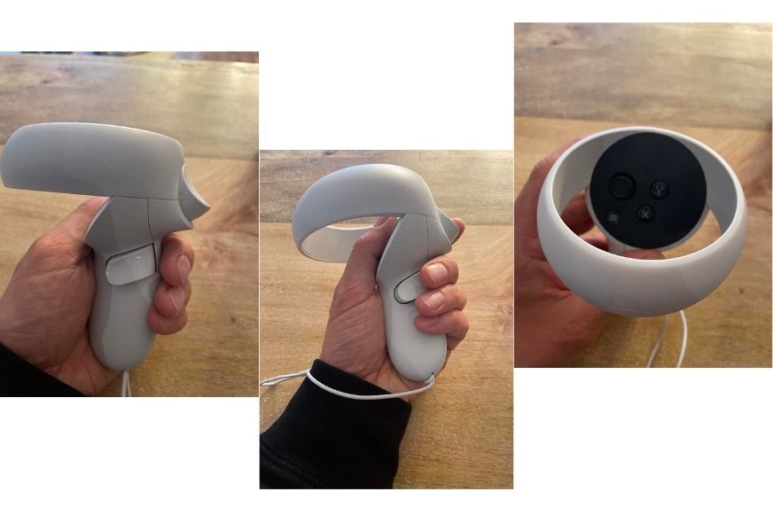 oculus quest 2 prise en main de la manette